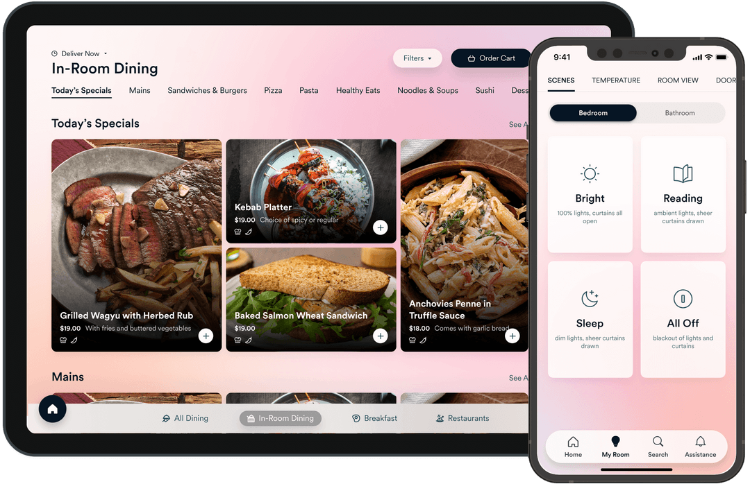 DigiValet TV App Screenshot