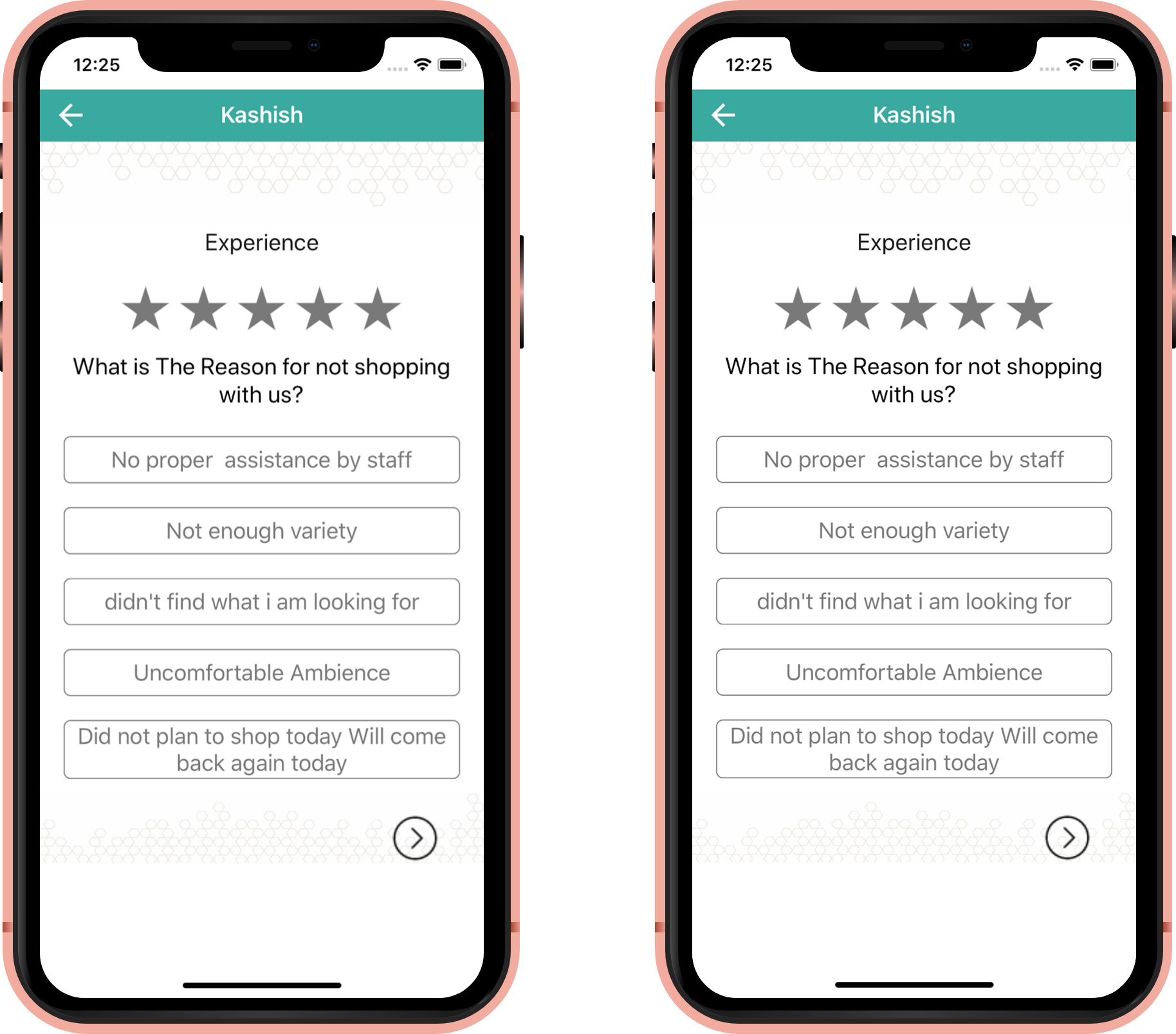 Kashish Feedback App Screenshot