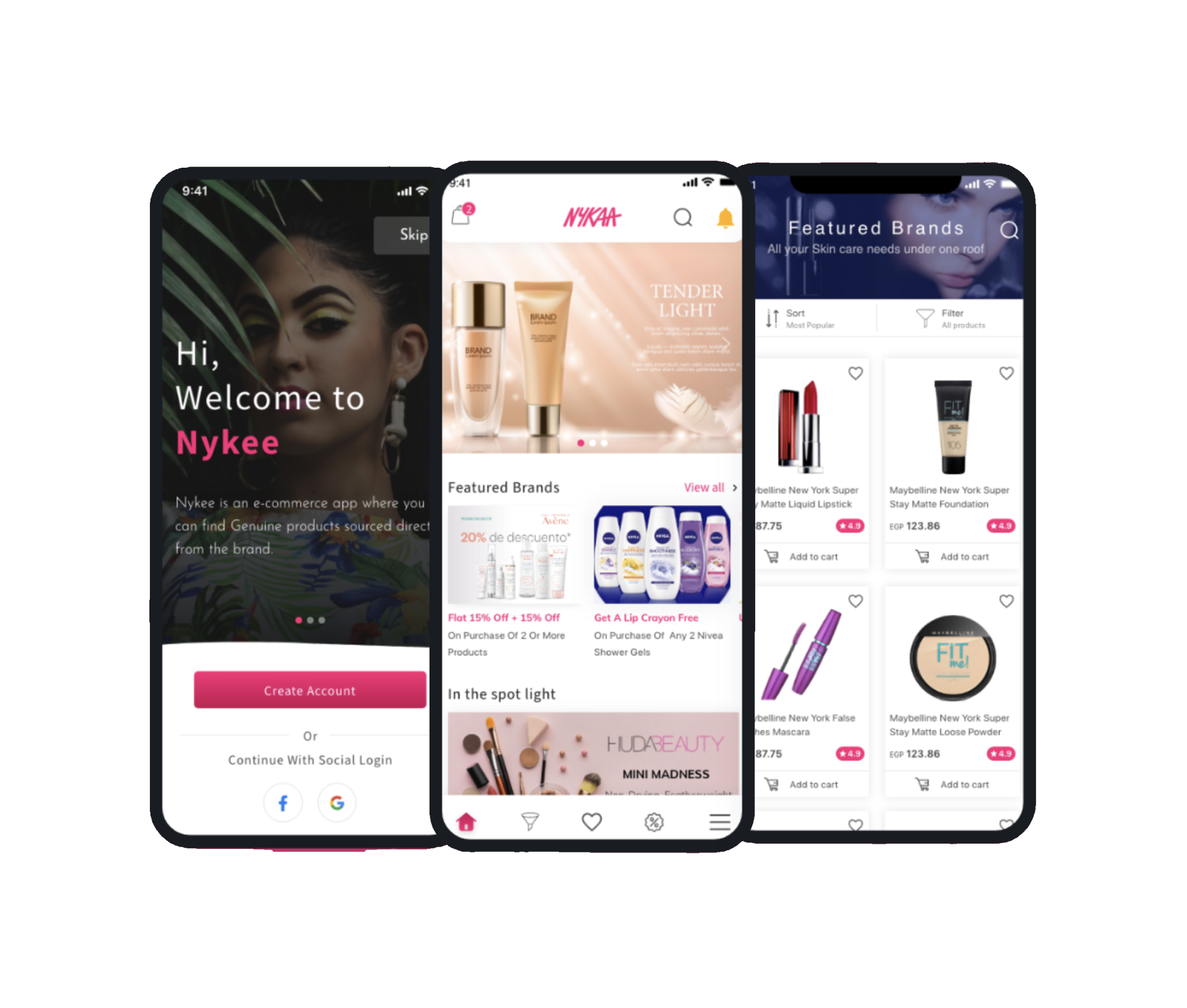 Nykaa App Screenshot