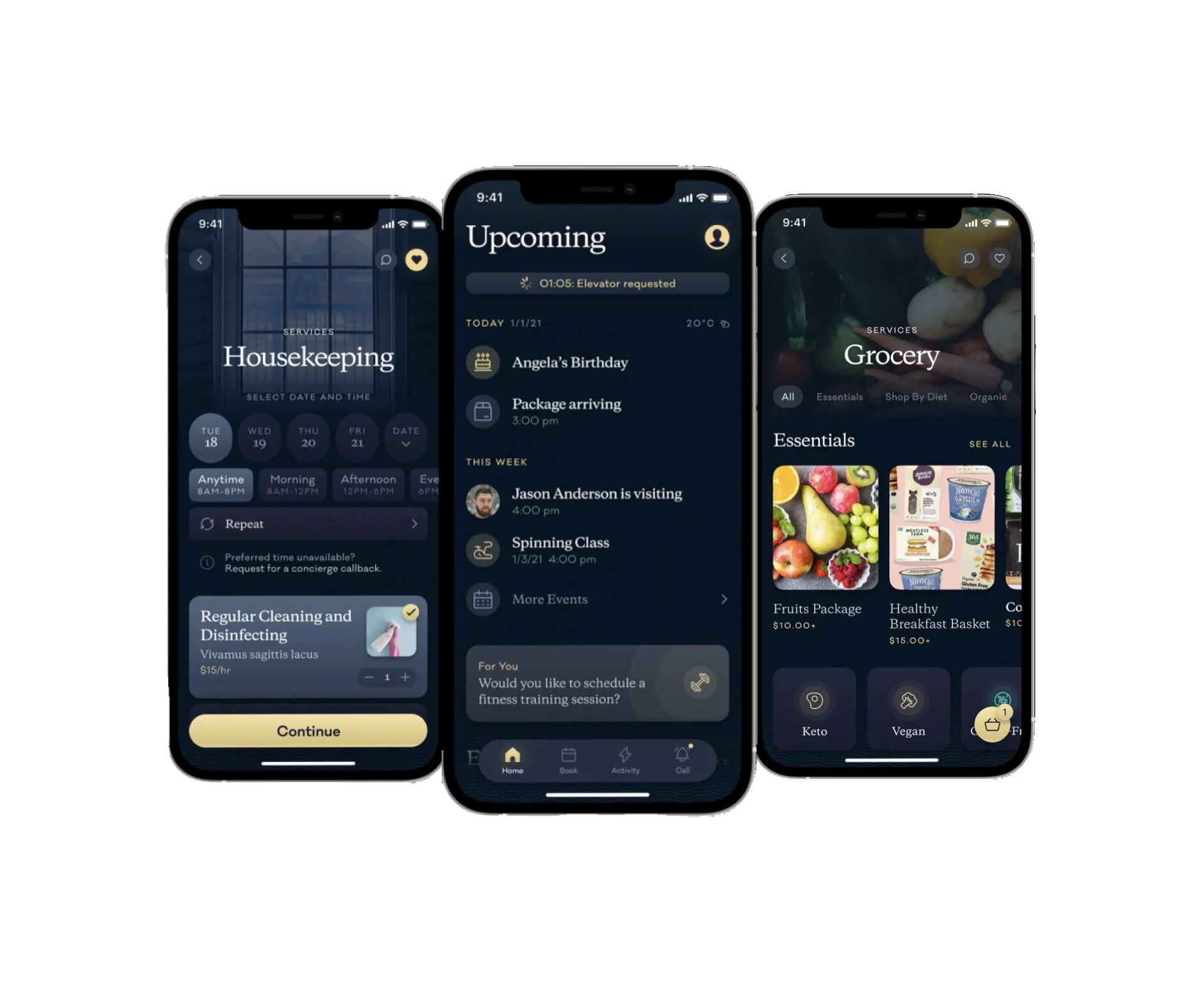 DigiValet Residences App Screenshot