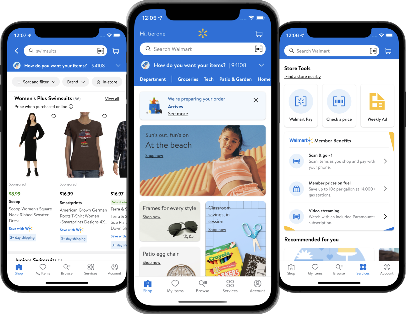 Walmart App Screenshot